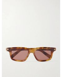 ZEGNA - Square-Frame Tortoiseshell Acetate Sunglasses - Lyst