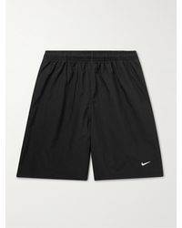 Nike - Gerade geschnittene Shorts aus Stretch-Shell mit Kordelzugbund und Logostickerei - Lyst