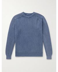 Noah - Summer Shaker Pullover aus Baumwolle in Rippstrick - Lyst