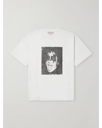 Remi Relief - Who Are You Printed Cotton-Jersey T-Shirt - Lyst
