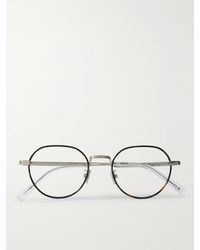 Dior - DiorBotanicaO R2U Havana Round-Frame Tortoiseshell Acetate and Silver-Tone Metal Optical Glasses - Lyst