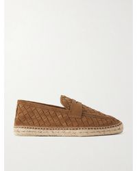 Castañer - Nilo Woven Suede Espadrilles - Lyst