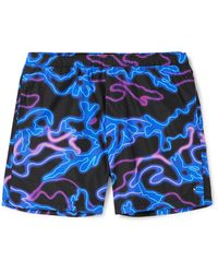 Valentino Garavani - Straight-leg Mid-length Printed Swim Shorts - Lyst