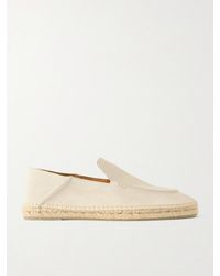 Tom Ford - Finn Collapsible-heel Suede Espadrilles - Lyst