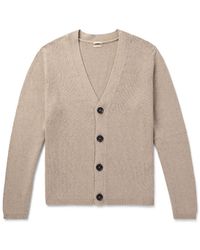Massimo Alba - Tony Cotton And Silk-Blend Cardigan - Lyst