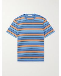 MR P. - Gestreiftes T-Shirt aus Baumwoll-Jersey - Lyst