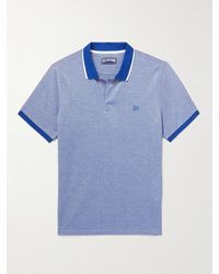 Vilebrequin - Palatin Logo-embroidered Cotton-piqué Polo Shirt - Lyst