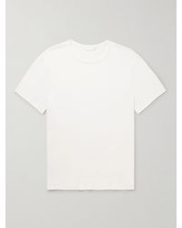 Club Monaco - T-shirt in jersey di cotone Luxe Featherweight - Lyst