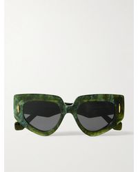 Loewe - Cat-Eye Acetate Sunglasses - Lyst