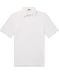 Rubinacci - Slim-fit Cotton-piqué Polo Shirt - Lyst