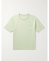 Visvim - Jumbo Cotton And Cashmere-blend Jersey T-shirt - Lyst
