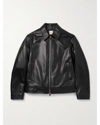 Paul Smith - Leather Jacket - Lyst