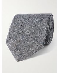 Brunello Cucinelli - 8cm Silk-jacquard Tie - Lyst