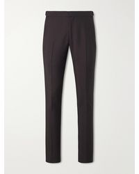 Tom Ford - O'connor Straight-leg Mohair And Wool-blend Suit Trousers - Lyst