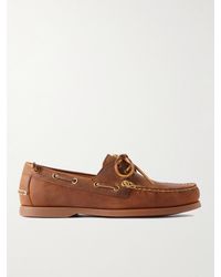 Polo Ralph Lauren - Merton Leather Boat Shoes - Lyst