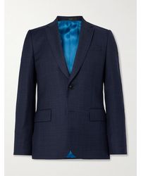Paul Smith - Soho Prince Of Wales Checked Wool Suit Jacket - Lyst
