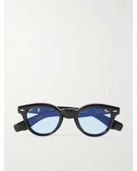 Jacques Marie Mage - Clemens Round-Frame Acetate Sunglasses - Lyst