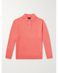 Beams Plus - Wool-Blend Polo Shirt - Lyst