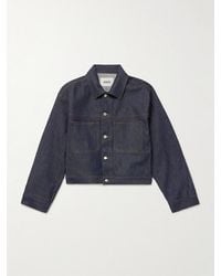 Agolde - Blaze Oversized Cropped Denim Jacket - Lyst