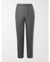 Paul Smith - Straight-Leg Prince Of Wales Checked Wool Suit Trousers - Lyst