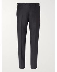 Loro Piana - Slim-fit Wool And Cashmere-blend Trousers - Lyst
