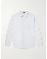Loewe - Paula's Ibiza Logo-Embroidered Cotton-Blend Shirt - Lyst