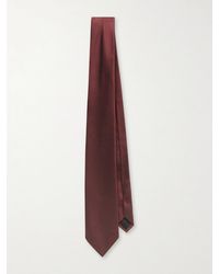 Saint Laurent - 7cm Silk-taffeta Tie - Lyst