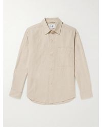 NN07 - Adwin 5397 Linen And Cotton-blend Overshirt - Lyst