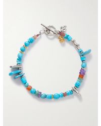 Peyote Bird - Playa Sterling Multi-Stone Beaded Bracelet - Lyst