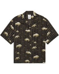 Visvim - Copa Camp-collar Printed Silk Shirt - Lyst