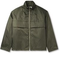 Jil Sander - Padded Tech-Twill Bomber Jacket - Lyst
