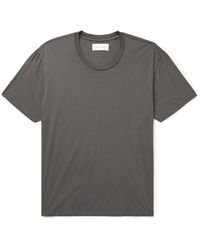 Les Tien - Garment-dyed Combed Cotton-jersey T-shirt - Lyst