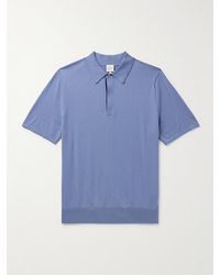 Paul Smith - Logo-embroidered Organic Cotton Polo Shirt - Lyst