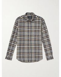 Portuguese Flannel - Manta Checked Organic Cotton Shirt - Lyst