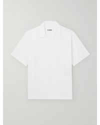 Jil Sander - Camp-Collar Cotton-Ripstop Shirt - Lyst