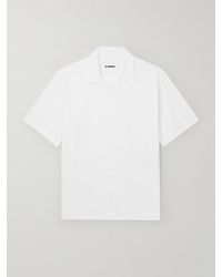 Jil Sander - Camp-Collar Cotton-Ripstop Shirt - Lyst