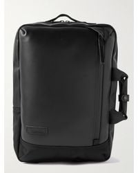 master-piece - Slick Logo-Appliquéd Cordura Ballistic And Leather Backpack - Lyst
