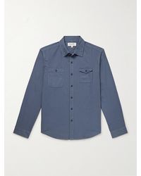 Alex Mill - Garment-dyed Cotton-twill Shirt - Lyst