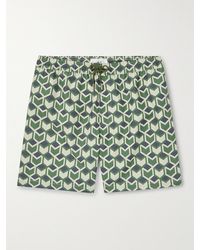 MR P. - Straight-leg Mid-length Printed Swim Shorts - Lyst