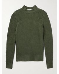 Jil Sander - Cotton-blend Bouclé Sweater - Lyst