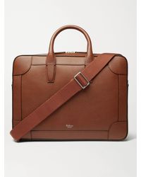 Mulberry Belgrave Full-grain Leather Briefcase - Brown
