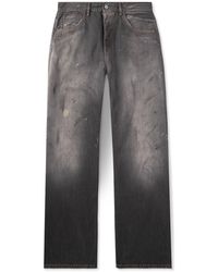 Acne Studios 1989 Penicillin Straight-leg Distressed Jeans Acne Studios 1989 Penicillin Straight-leg Distressed Jeans