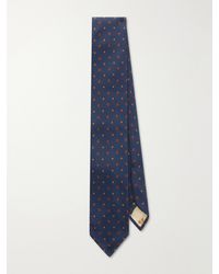 Rubinacci - 8Cm Printed Silk-Twill Tie - Lyst