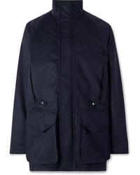 James Purdey & Sons - Wool And Alpaca-Blend Field Coat - Lyst