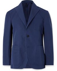 Incotex - Venezia 1951 Garment-Dyed Chinolino Suit Jacket - Lyst