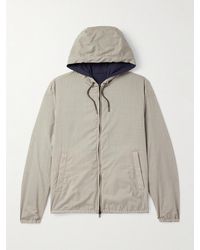 Herno - Reversible Virgin Wool And Silk-Blend And Shell Hooded Jacket - Lyst