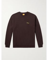 Dime - Sweatshirt aus Baumwoll-Jersey mit Logostickerei - Lyst