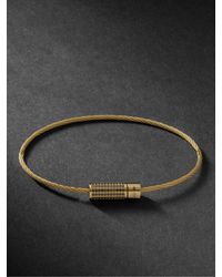Le Gramme - 18-karat Gold Diamond Bracelet - Lyst