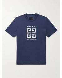 Givenchy - 4G T-Shirt aus Baumwoll-Jersey mit Logoprint - Lyst