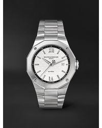 Baume & Mercier - Riviera Automatic Stainless Steel Watch - Lyst
